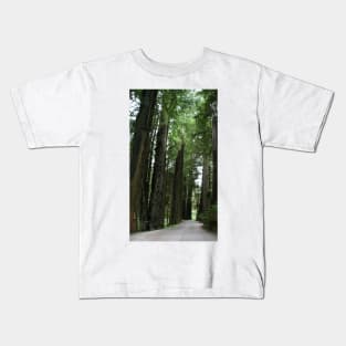 Redwood Trail - Crescent City, CA Kids T-Shirt